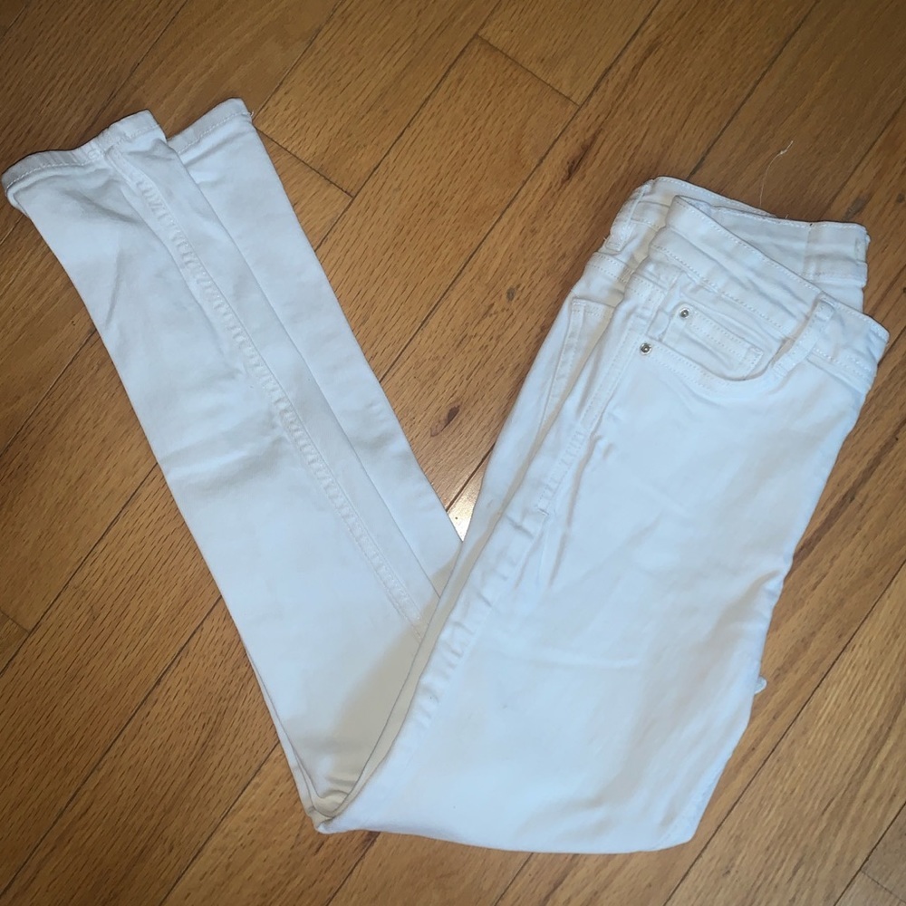 White Zara Skinny Jeans